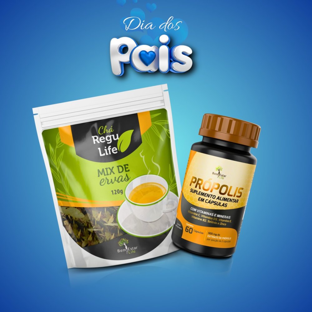 PROPOLIS + CHA PACOTE PROPOLIS + CHA PACOTE