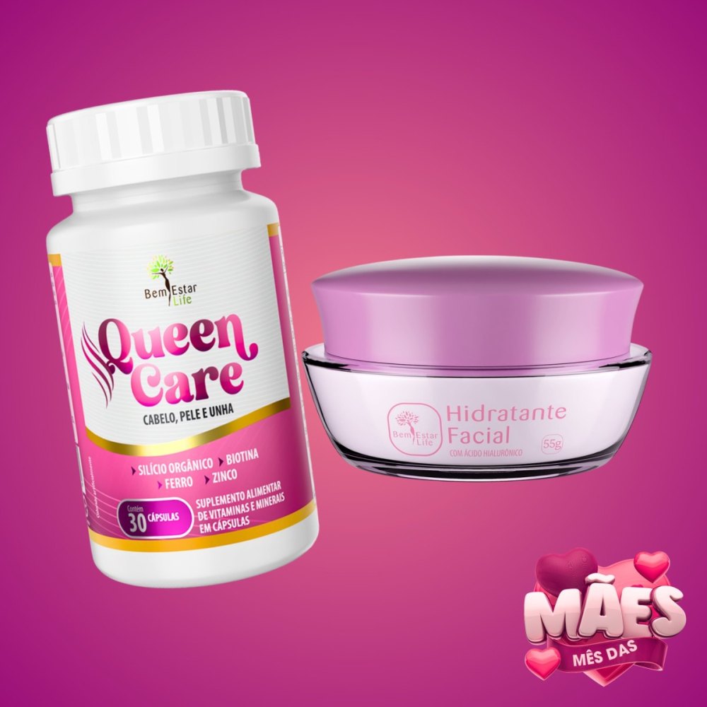 CREME HIDRATANTE FACIAL 50% QUEEN CARE