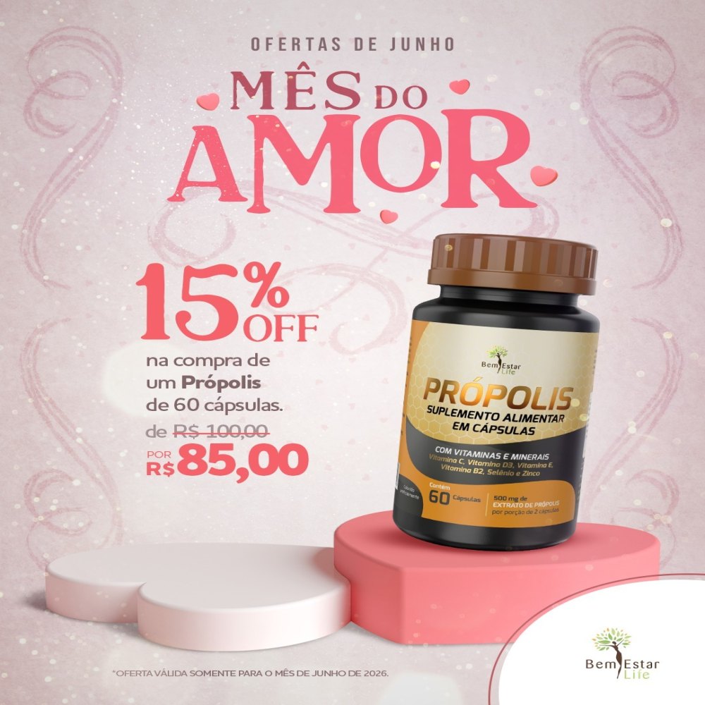 15% PRÓPOLES