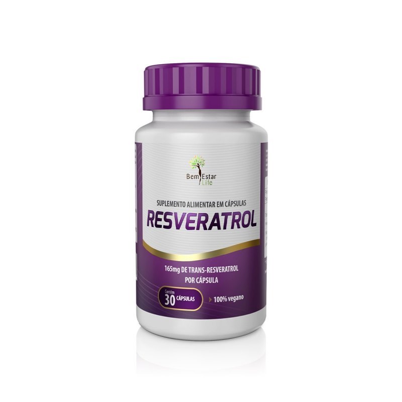 RESVERATROL - 30 CÁPSULAS