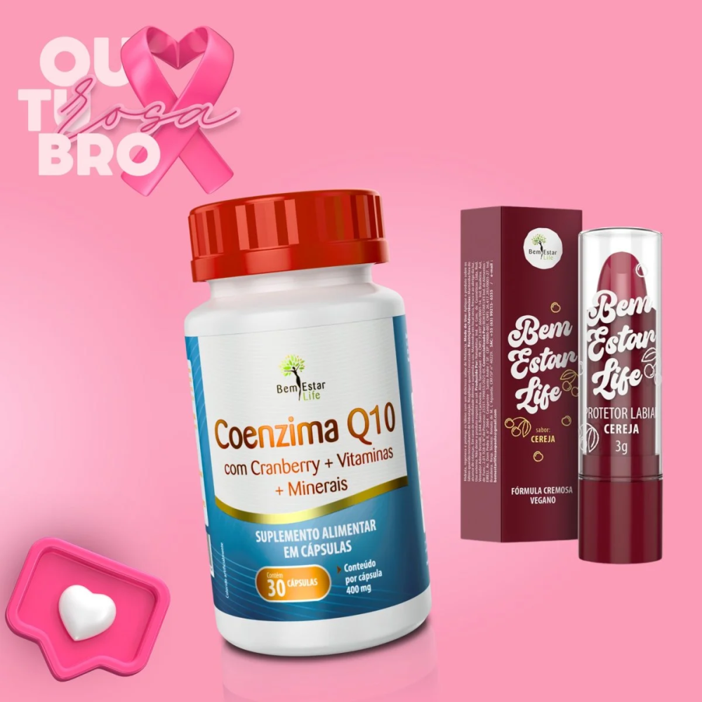 COENZIMA Q10 PRESENTE PROTETOR LABIAL SABOR CEREJA