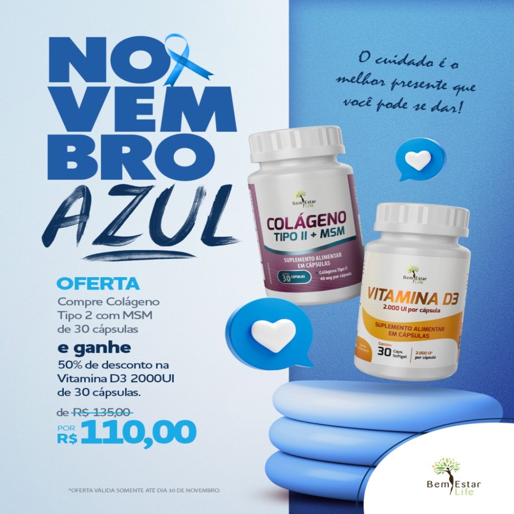 COLAGENO TIPO 2 + 50% VITAMINA D