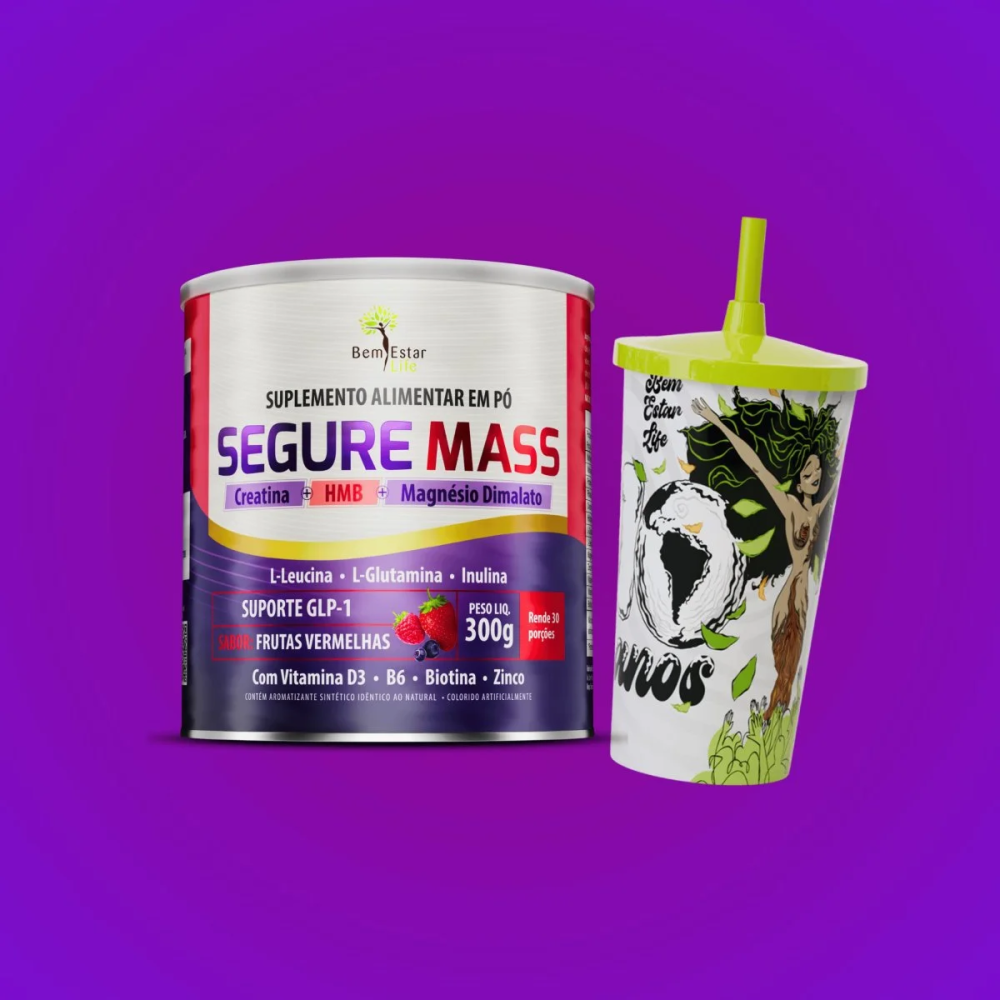  Descrição NA COMPRA DE SEGURE MASS 300gr SABOR FRUTAS VERMELHAS - GANHA COPO COMEMORATIVO 500 ml.