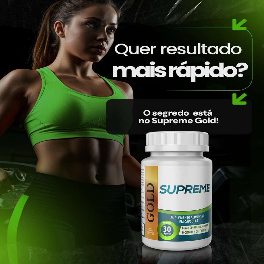 *SUPREME GOLD - 30 CÁPSULAS*