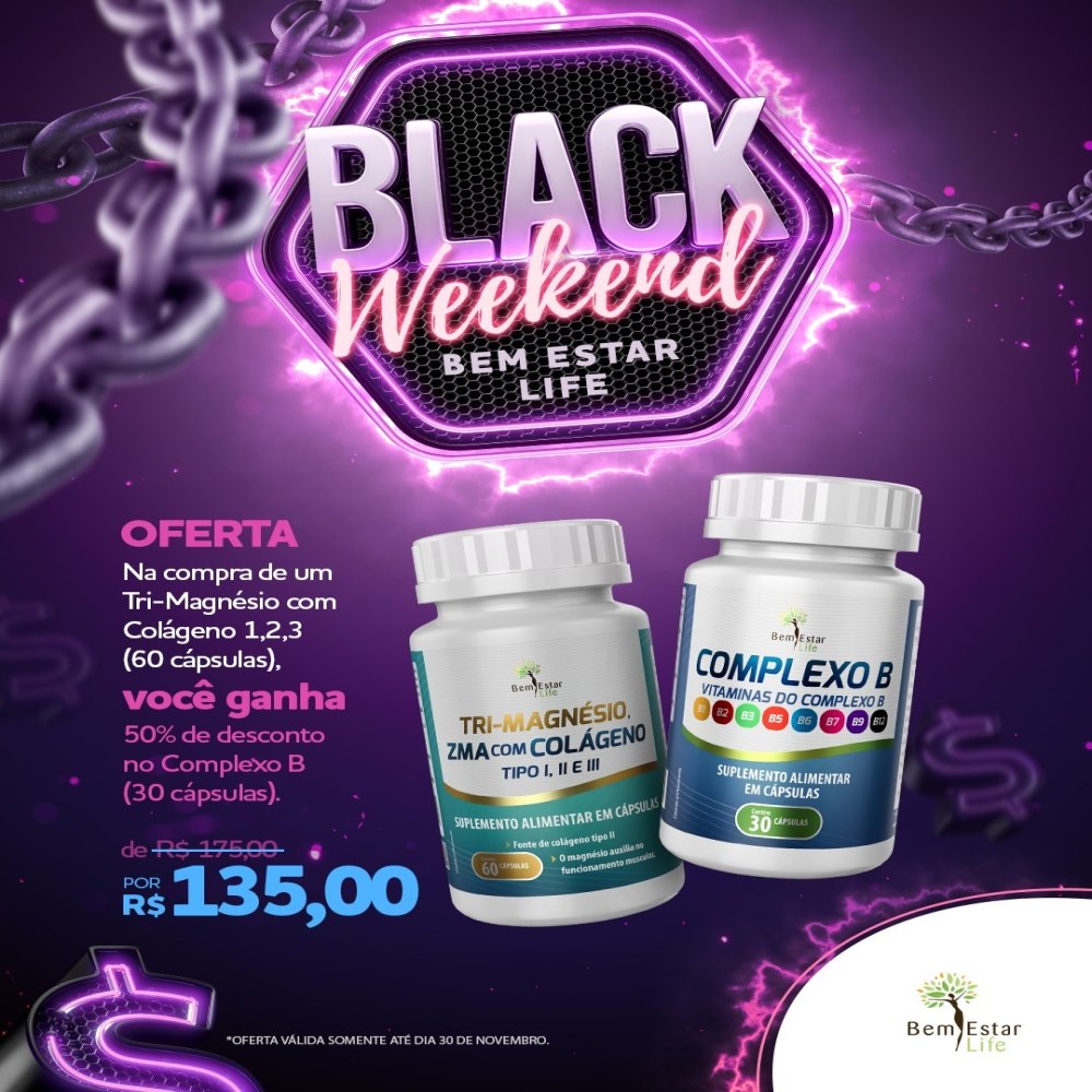 Tri magnésio + complexo b 