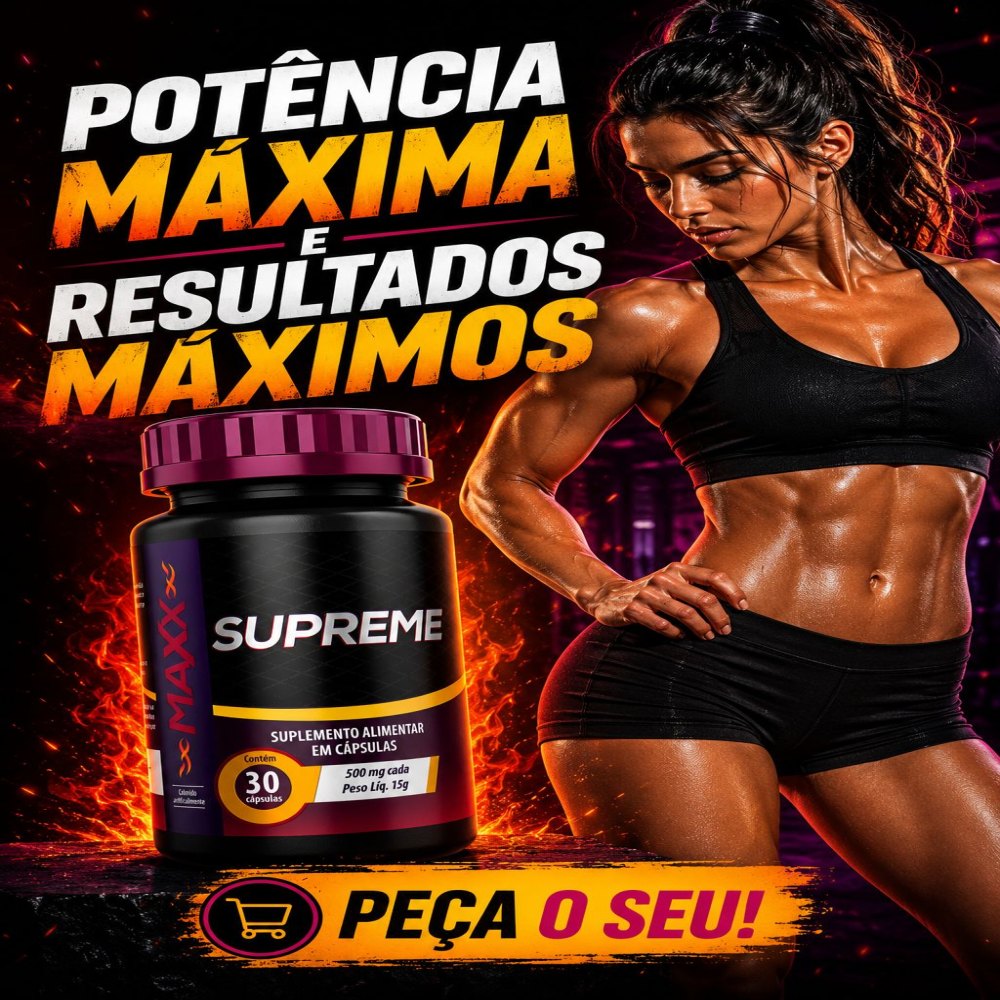 *SUPREME MAXX - 30 CÁPSULAS*